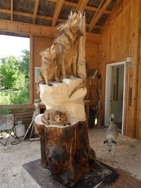 Rustic Wood Carvings